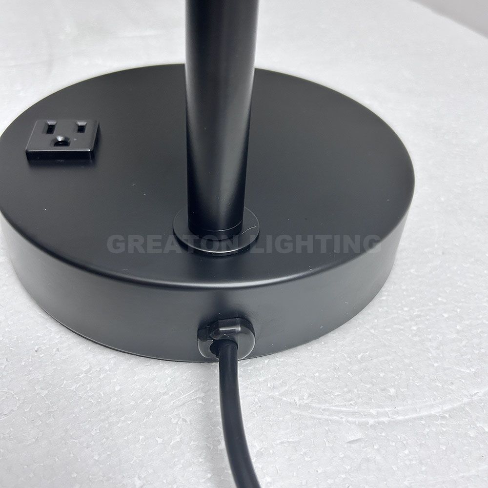 Days INN hospitality custom lighting contract table lamp with outlet