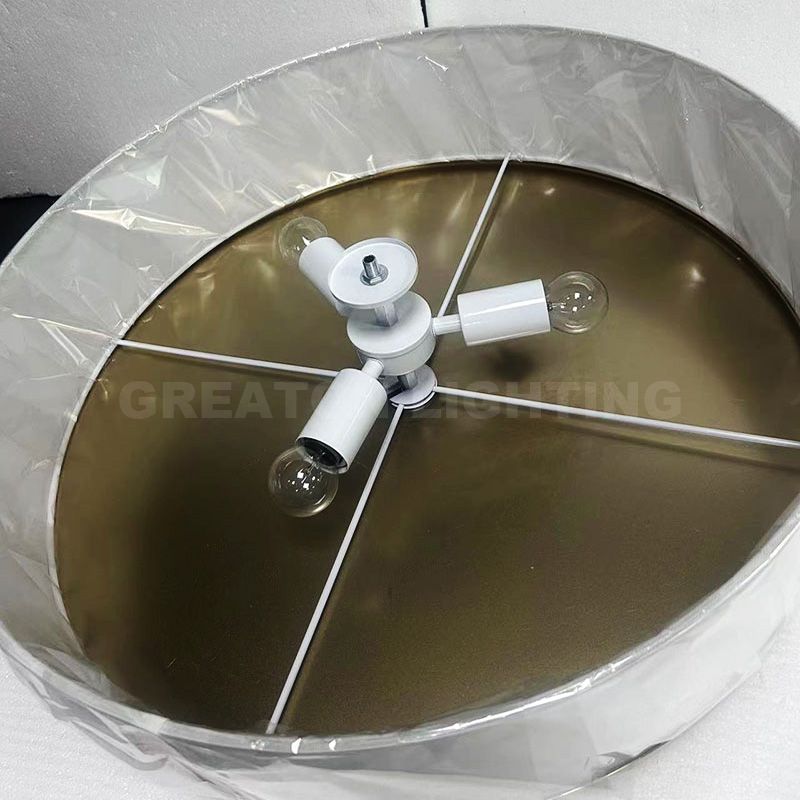 Hospitality Handmade Flash-Mounted Lights Ceiling Lights Project Metal Lights