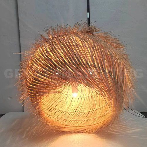 Hotselling Dinning Room Lights Nature Rattan Pendant Light for Restaurant