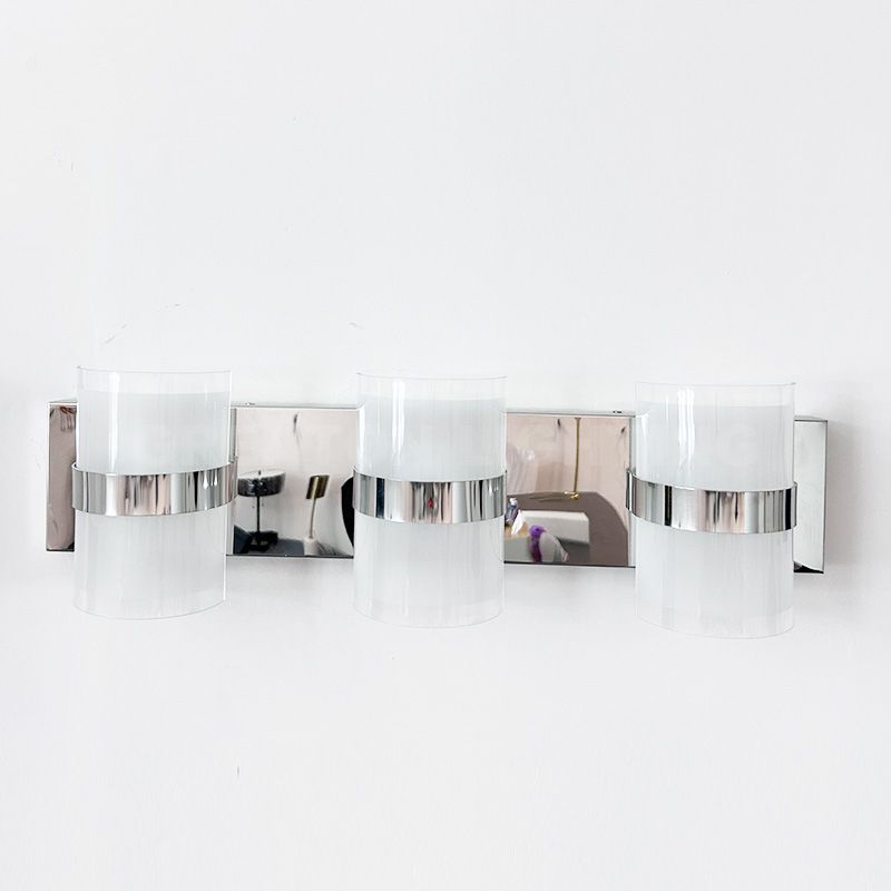 Wholesale 3 Heads IP44 Factory Lights Stainless Steel Vanity Lights Wall Mounted Lights