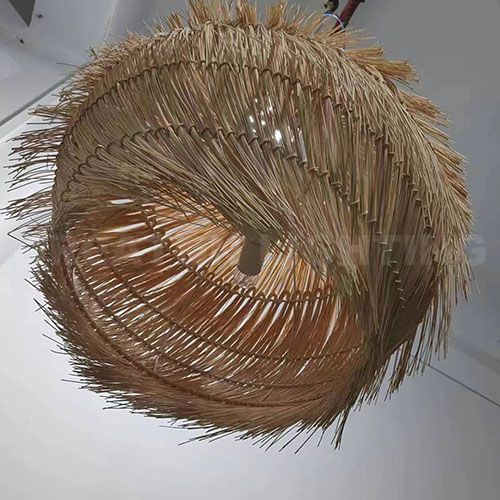 Hotselling Dinning Room Lights Nature Rattan Pendant Light for Restaurant