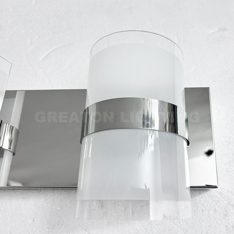 Wholesale 3 Heads IP44 Factory Lights Stainless Steel Vanity Lights Wall Mounted Lights