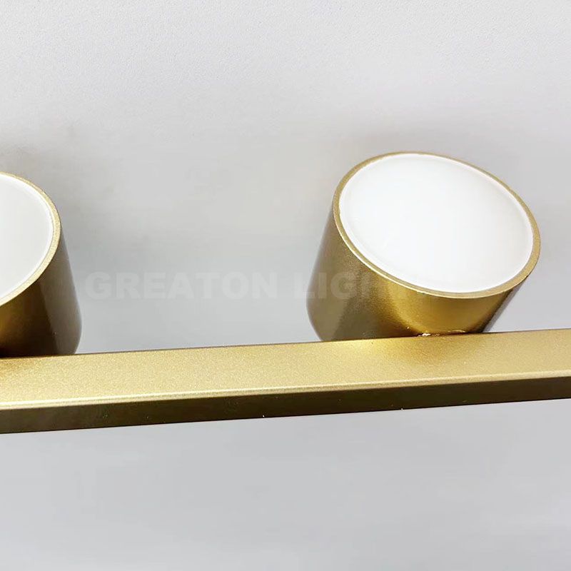 New design Painted Brushed Champagne wall lights bathroom lighting 4 lights (Heads)