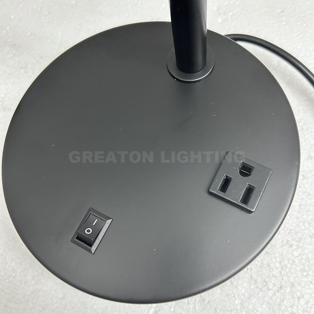 Days INN hospitality custom lighting contract table lamp with outlet