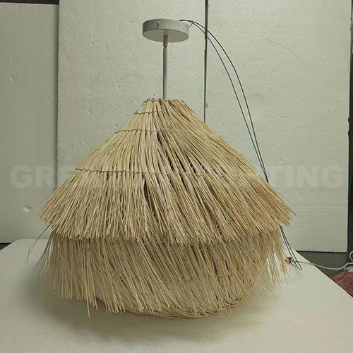 Hotselling Dinning Room Lights Nature Rattan Pendant Light for Restaurant