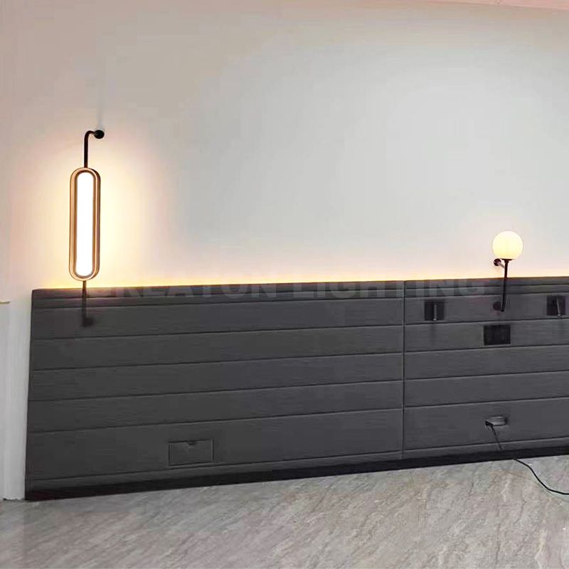 Novotel New Design Bedroom Left and Right Wall Lamp Headboard Mounted Wall Sconce