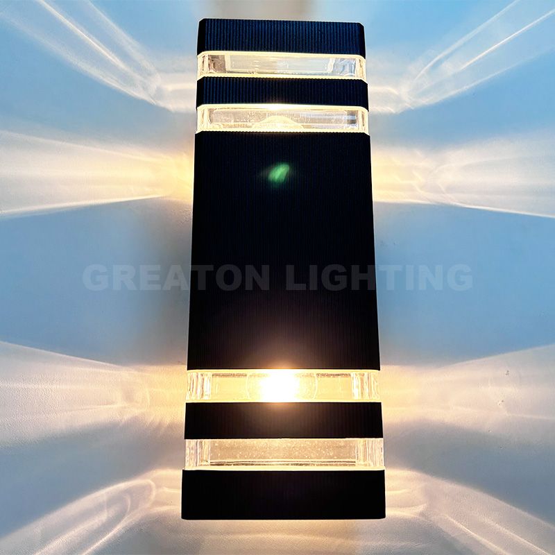 Modern Outdoor Lighting Up and Down Lights Moisture-Proof Lamp Outdoor Light Hotel Villa Exterior Mounted Waterproof Garden Light Wall Light