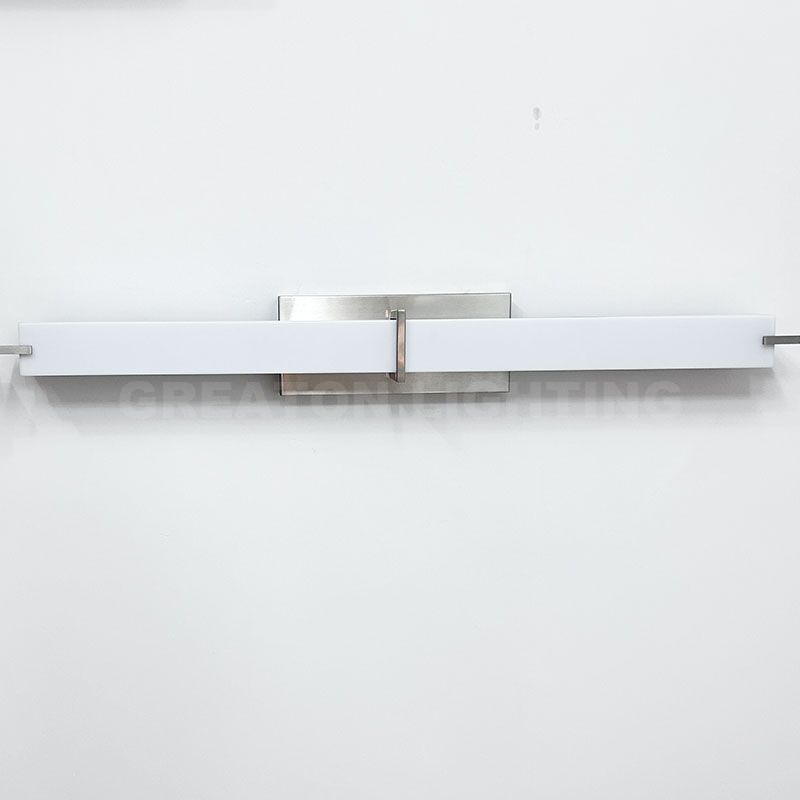 Zhongshan Factory Interior Wall Lights Retail Acrylic Bathroom Lights for Residential